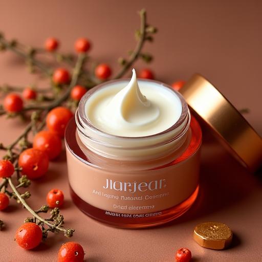 Anti-aging natural cream with Irish botanicals
