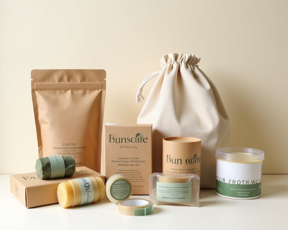 Zero waste plastic-free packaging and sustainable business practices